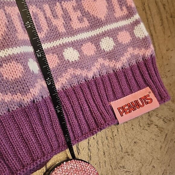 Valentine's Day dog sweater size S NWT  Peanuts - Picture 7 of 7